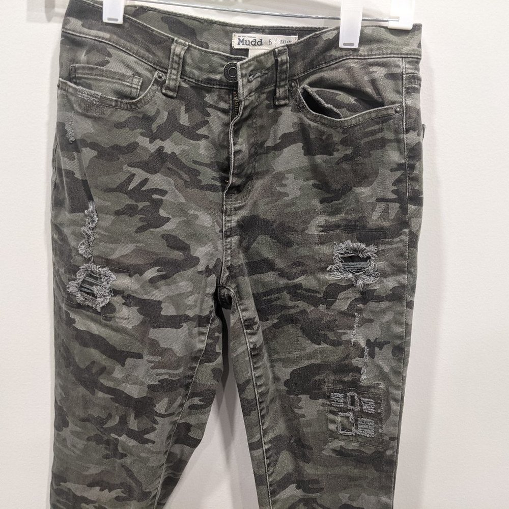 Mudd S 5 Camo Skinny Jeans